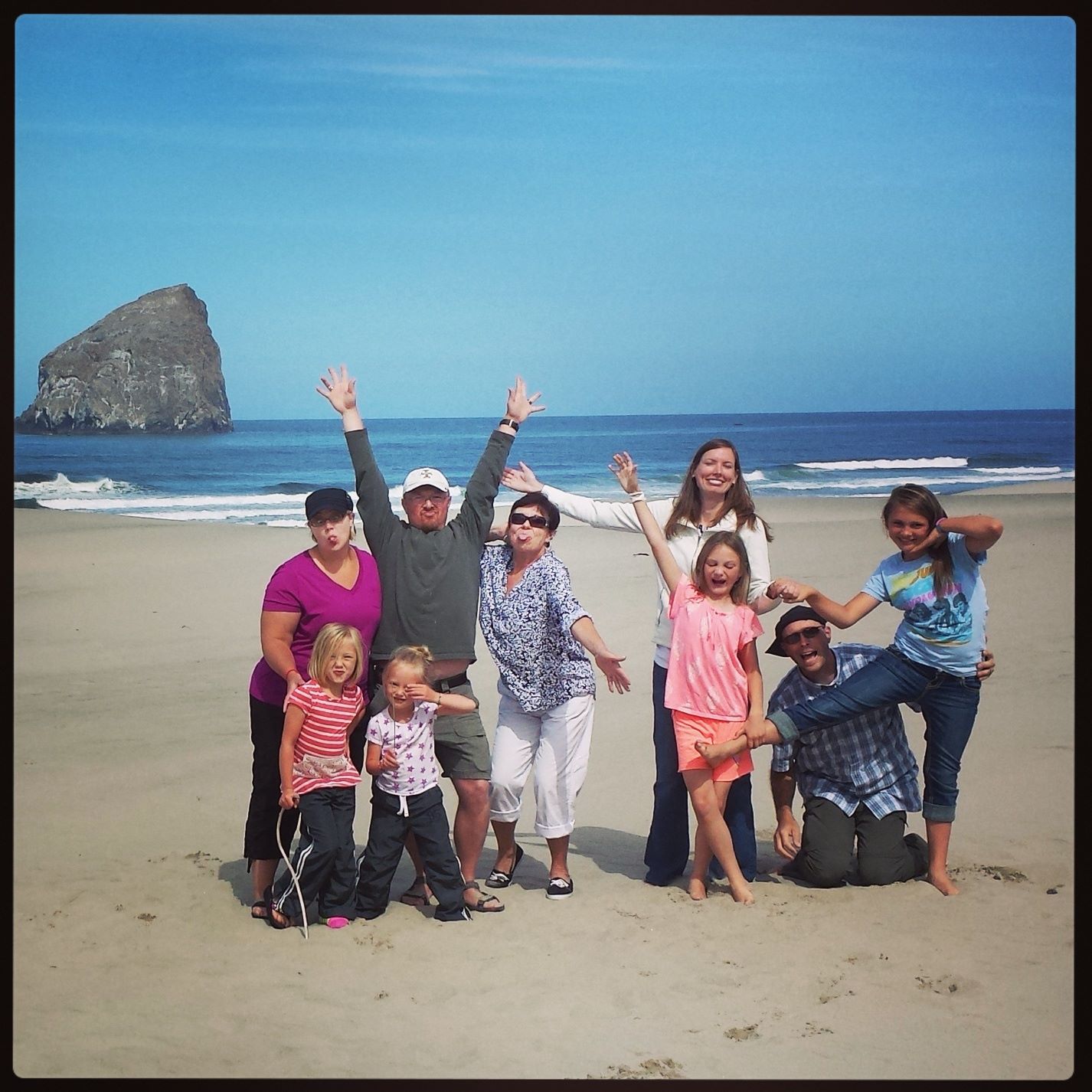 Daniels Family at the Beach